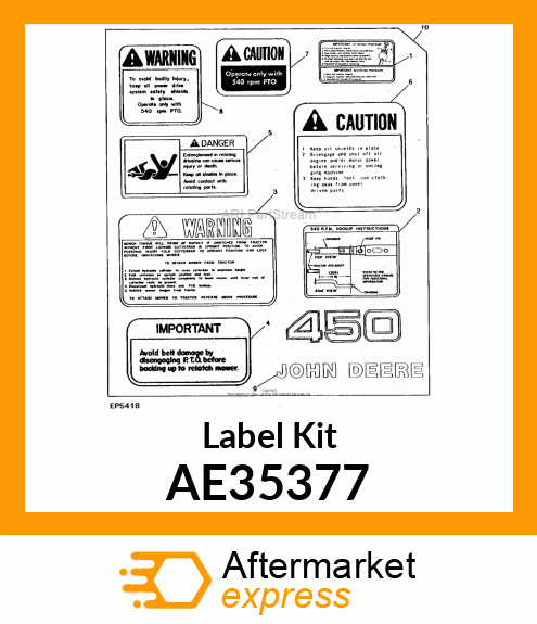 Label Kit AE35377
