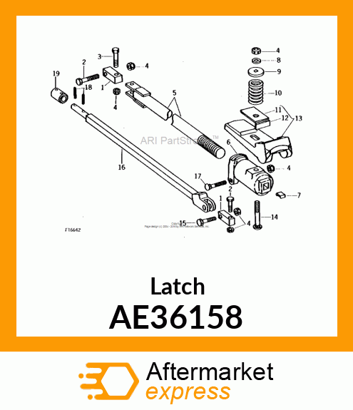 Latch AE36158