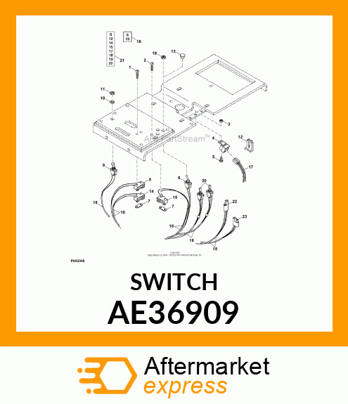 SWITCH, TOGGLE AE36909