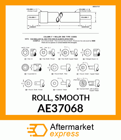 ROLL, SMOOTH AE37068