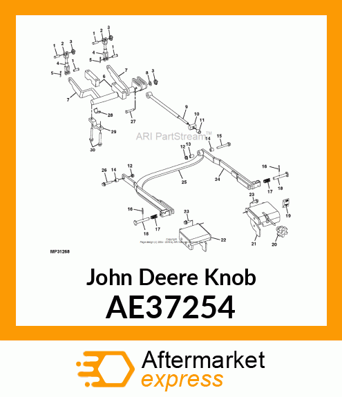 KNOB AE37254