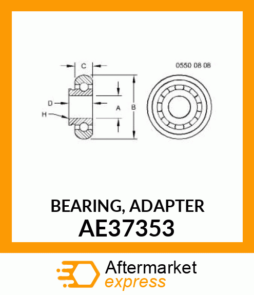 BEARING, ADAPTER AE37353