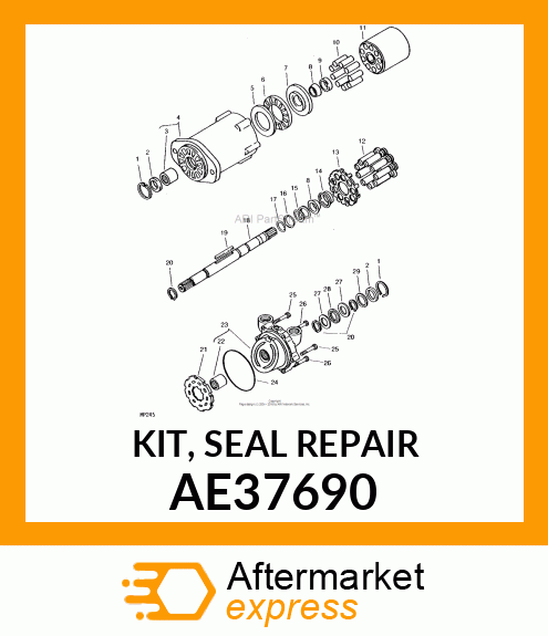 KIT, SEAL REPAIR AE37690