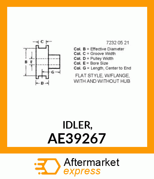 IDLER, AE39267