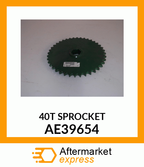 CHAIN SPROCKET, CHAIN DRIVE WELDED AE39654