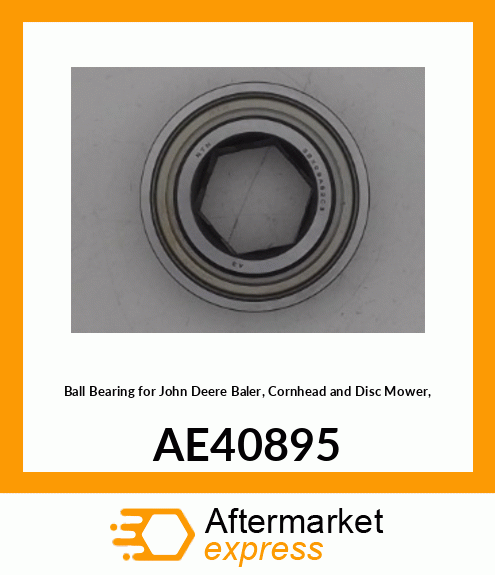 BALL BEARING, 85 MM OD, 38.1 AE40895