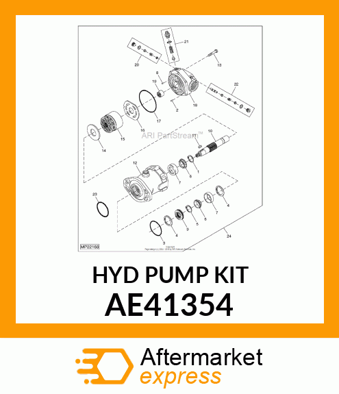 KIT, ROTATING AE41354