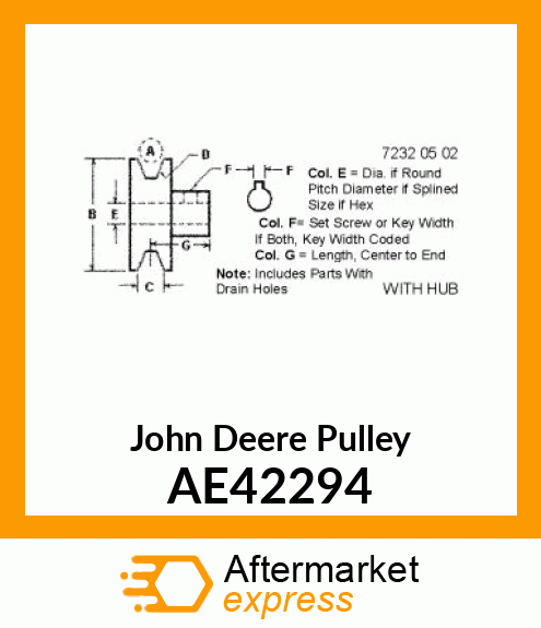 PULLEY, AE42294