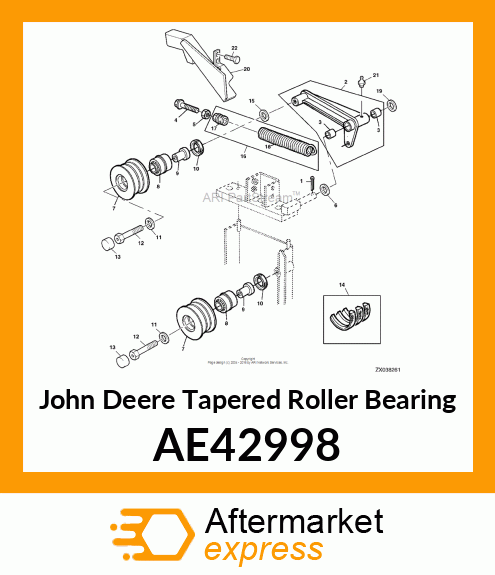 TAPERED ROLLER BEARING AE42998