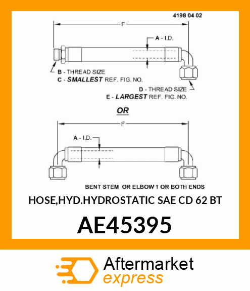 Hydraulic Hose AE45395