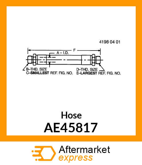 Hose AE45817