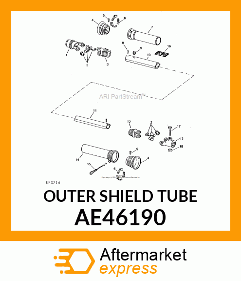 OUTER SHIELD TUBE AE46190