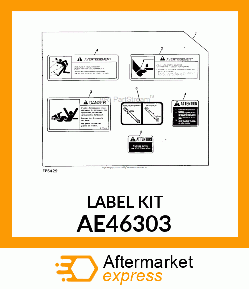 Label Kit AE46303