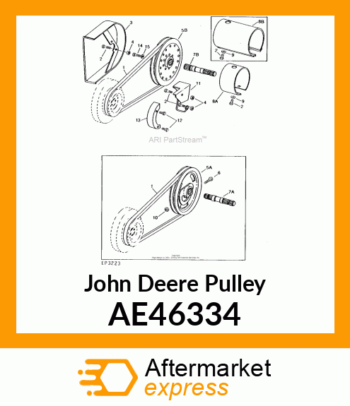 PULLEY, (DRIVE) AE46334