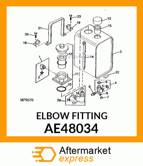 ELBOW FITTING AE48034