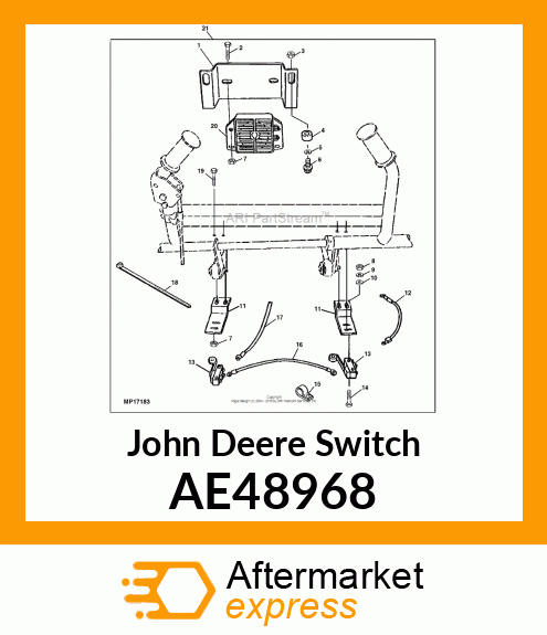 SWITCH ASSY, MICRO SEPARATOR ALARM AE48968