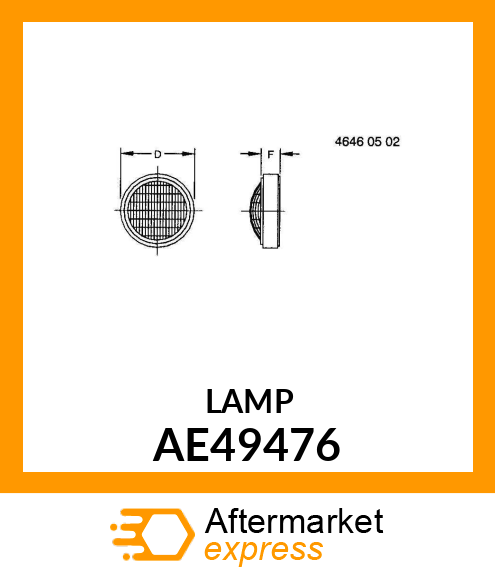 LAMP TAIL AE49476