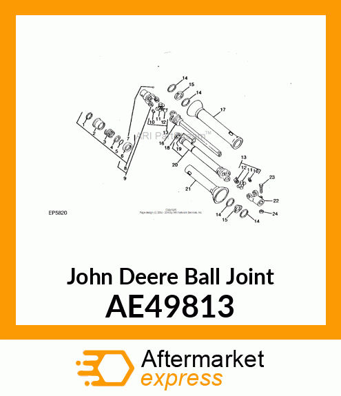 YOKE W/TUBE AE49813