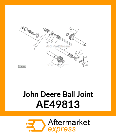 YOKE W/TUBE AE49813