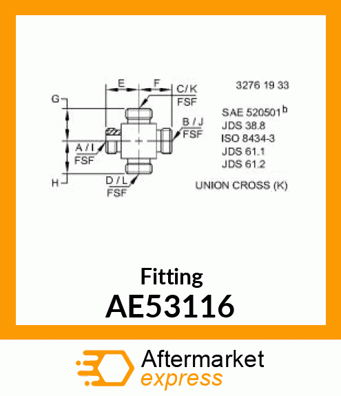 Fitting AE53116