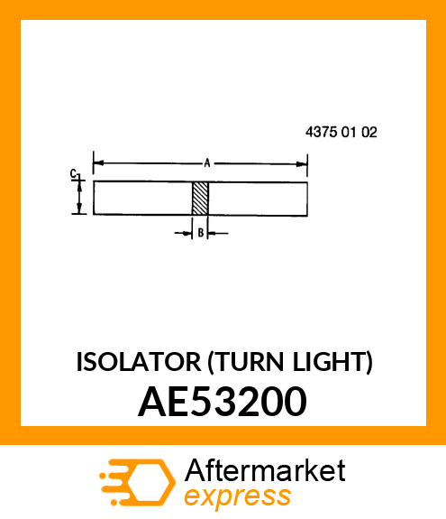 ISOLATOR (TURN LIGHT) AE53200
