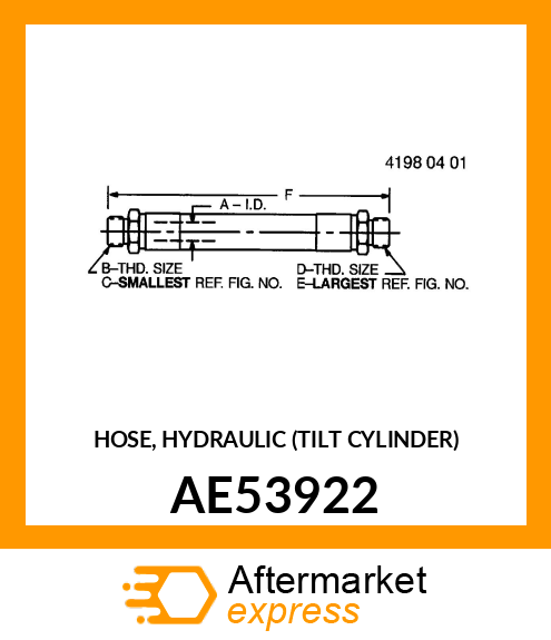 Hydraulic Hose AE53922