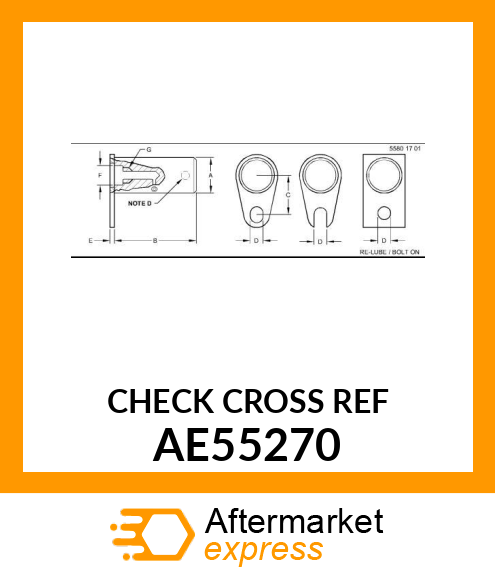 PIN FASTENER, AE55270