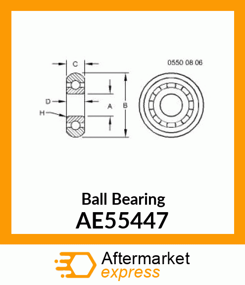 Ball Bearing AE55447