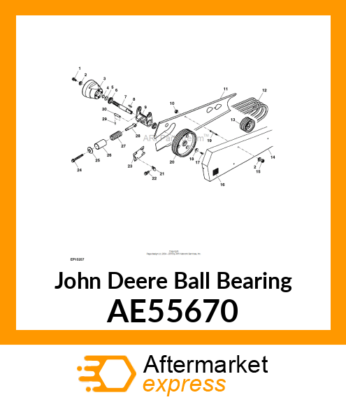 BEARING (BALL) AE55670