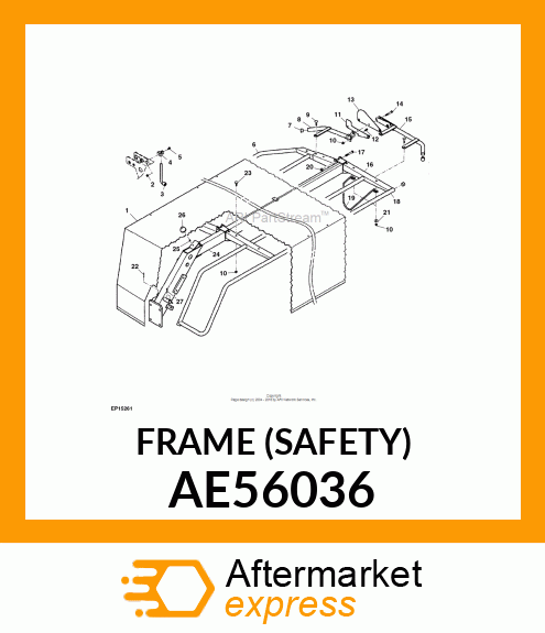 FRAME (SAFETY) AE56036