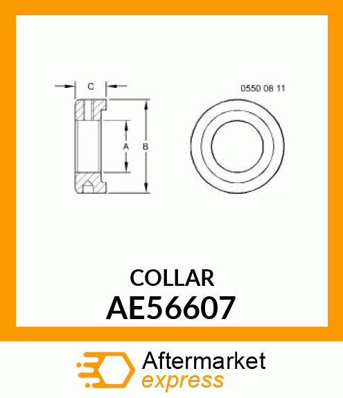 COLLAR, ECCENTRIC (LOCKING) AE56607