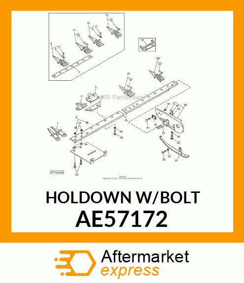 Down Clip AE57172