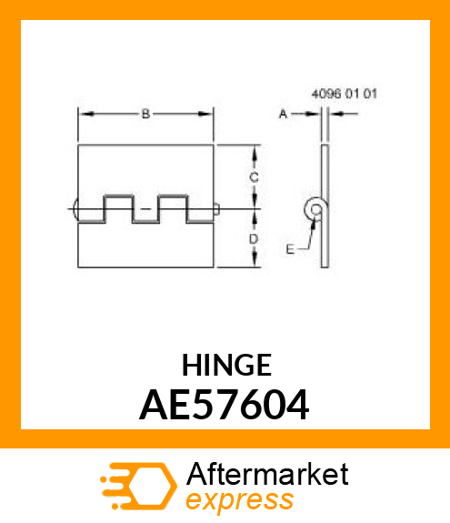HINGE AE57604