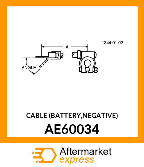 CABLE (BATTERY,NEGATIVE) AE60034