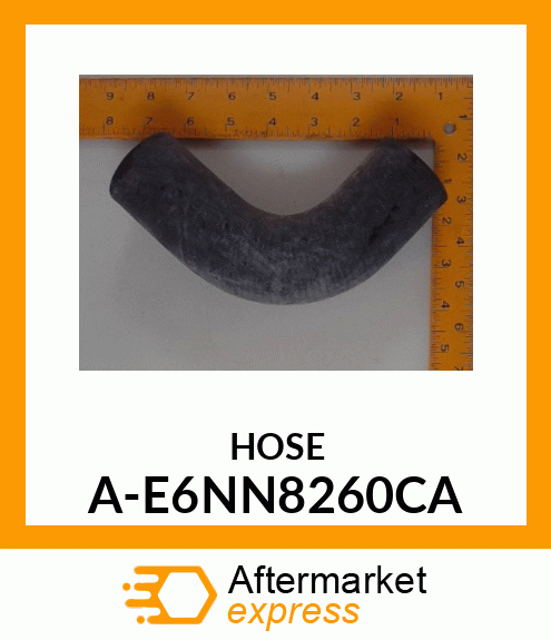 Radiator Hose - RADAITOR HOSE, UPPER A-E6NN8260CA