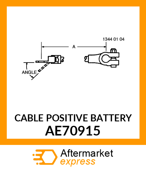 CABLE (POSITIVE BATTERY) AE70915