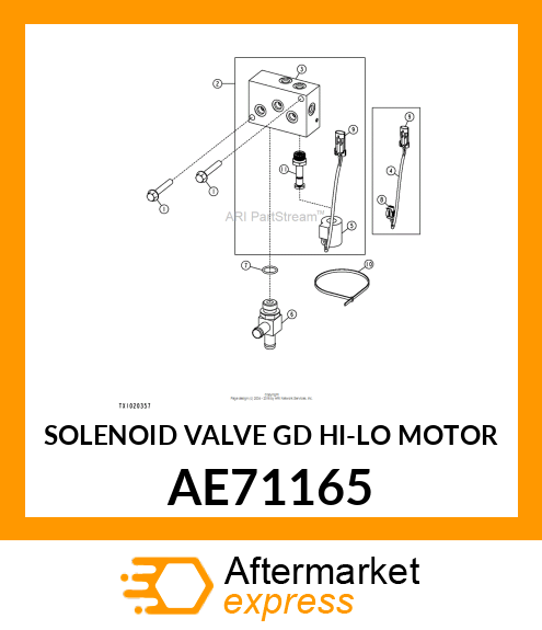 SOLENOID VALVE GD HI AE71165