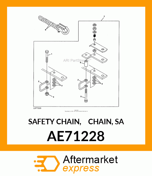 SAFETY CHAIN, CHAIN, SA AE71228