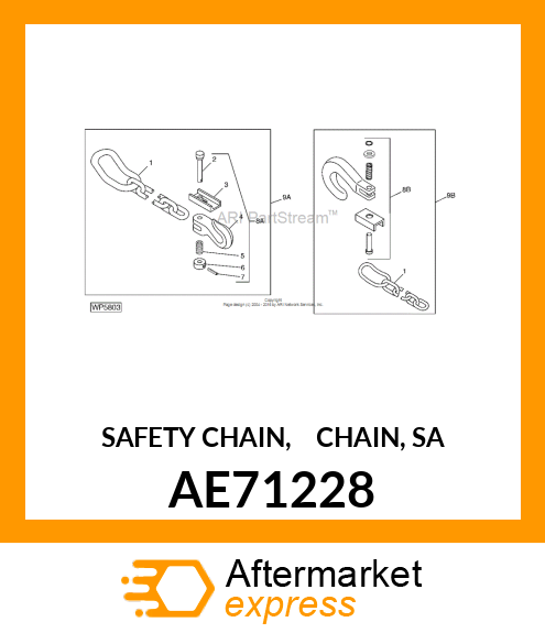 SAFETY CHAIN, CHAIN, SA AE71228