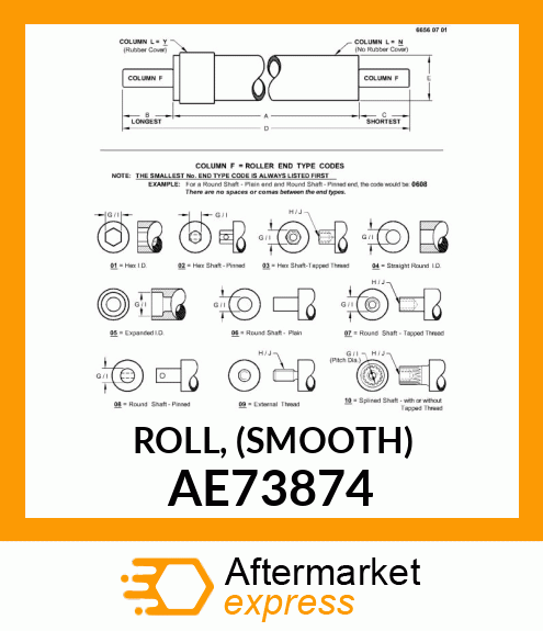 ROLL, (SMOOTH) AE73874