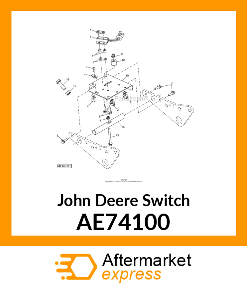 SWITCH ASSEMBLY AE74100