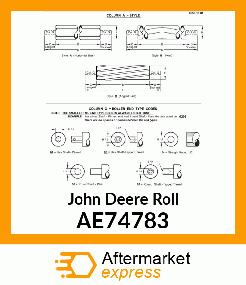 ROLL, CONDITIONER ROLL AE74783