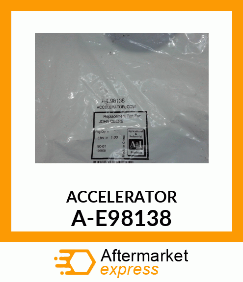 Accelerator - ACCELERATOR, CCW A-E98138