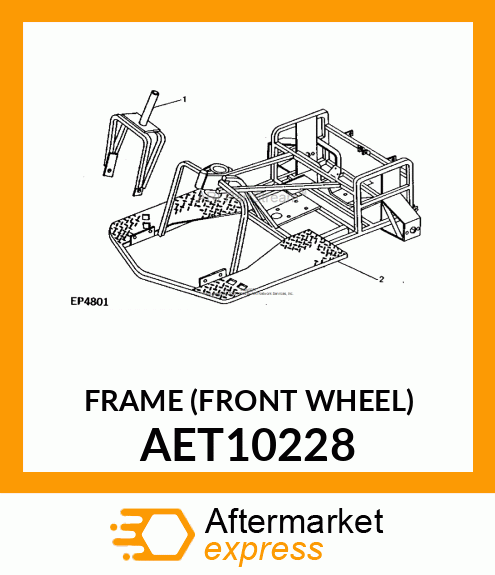 FRAME (FRONT WHEEL) AET10228