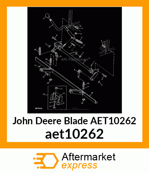 BLADE (CULTIVATOR) aet10262