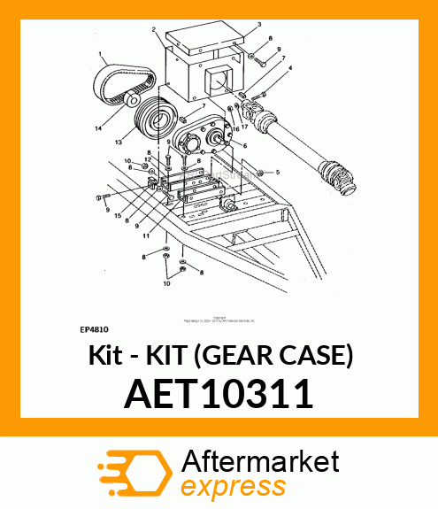 Kit Gear Case AET10311