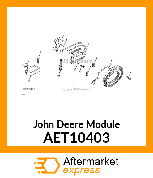 MODULE (IGNITION) AET10403