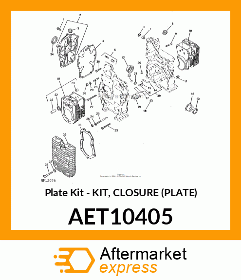 Plate Kit AET10405