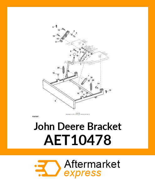 BRACKET AET10478