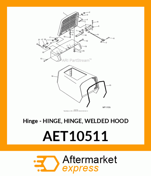 Hinge AET10511